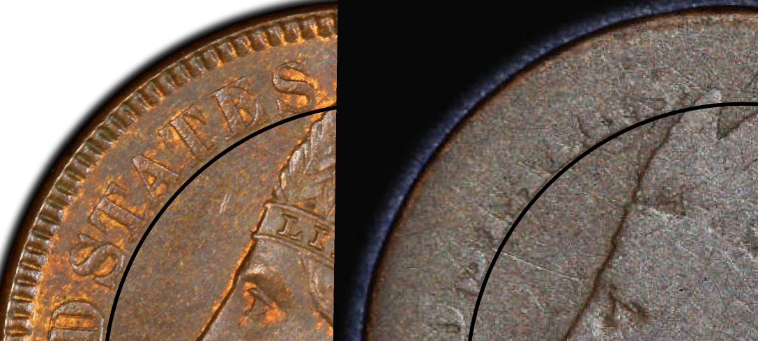 1877-Indian-Head-Cent-#2-Fake-Vs-Real